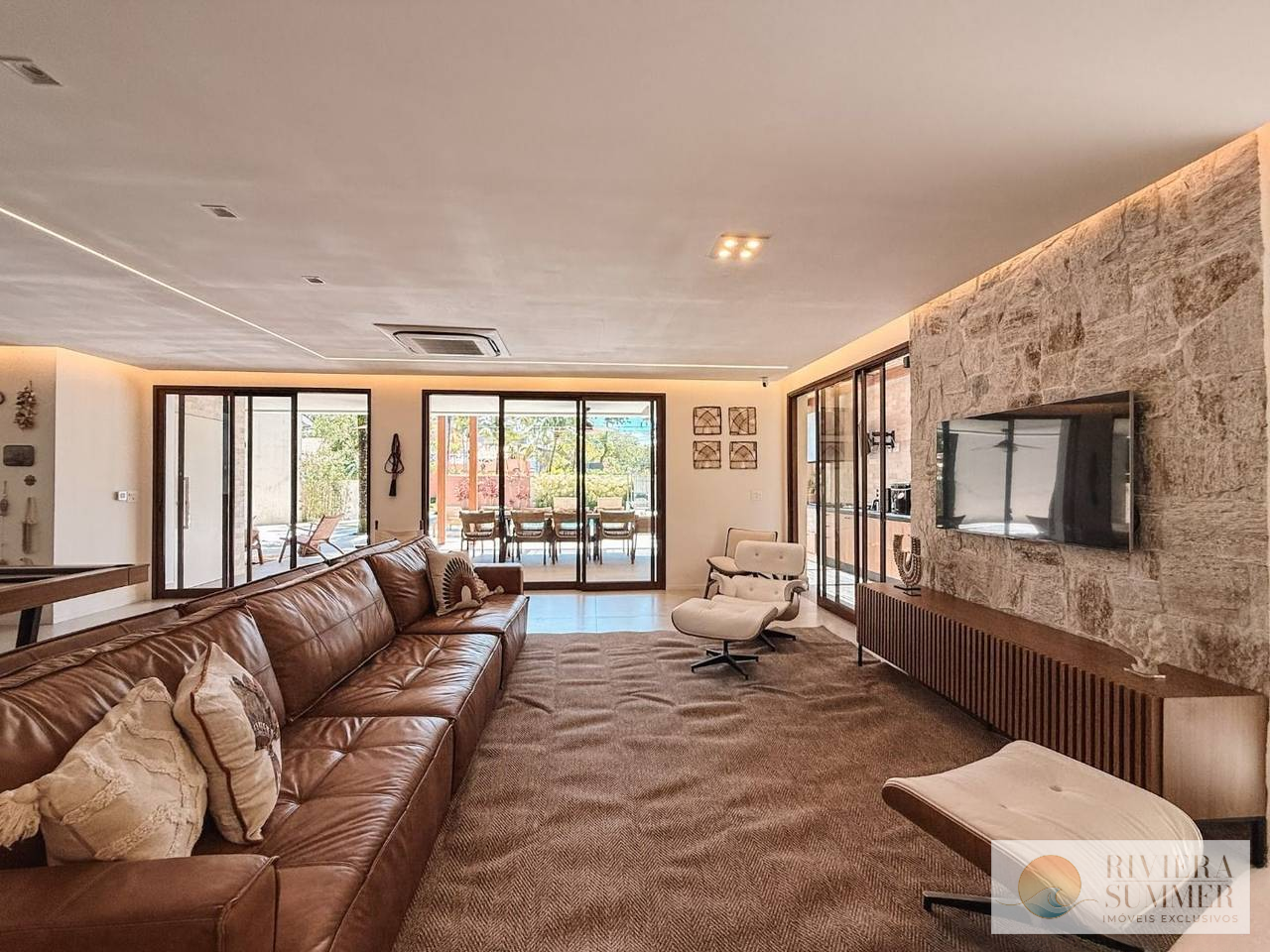 Casa com 5 dormitórios à venda, 395 m² por R$ 10.850.000,00 – Riviera Módulo 19 – Bertioga/SP
