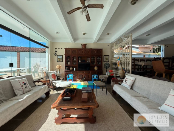 Casa com 5 dormitórios à venda, 376 m² por R$ 5.000.000,00 – Riviera Módulo 21 – Bertioga/SP
