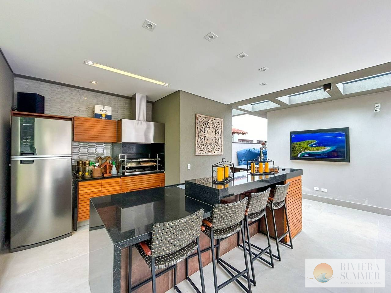 Casa com 5 quartos, 310 m², à venda por R$ 4.400.000 – Riviera Módulo 30 – Bertioga/SP