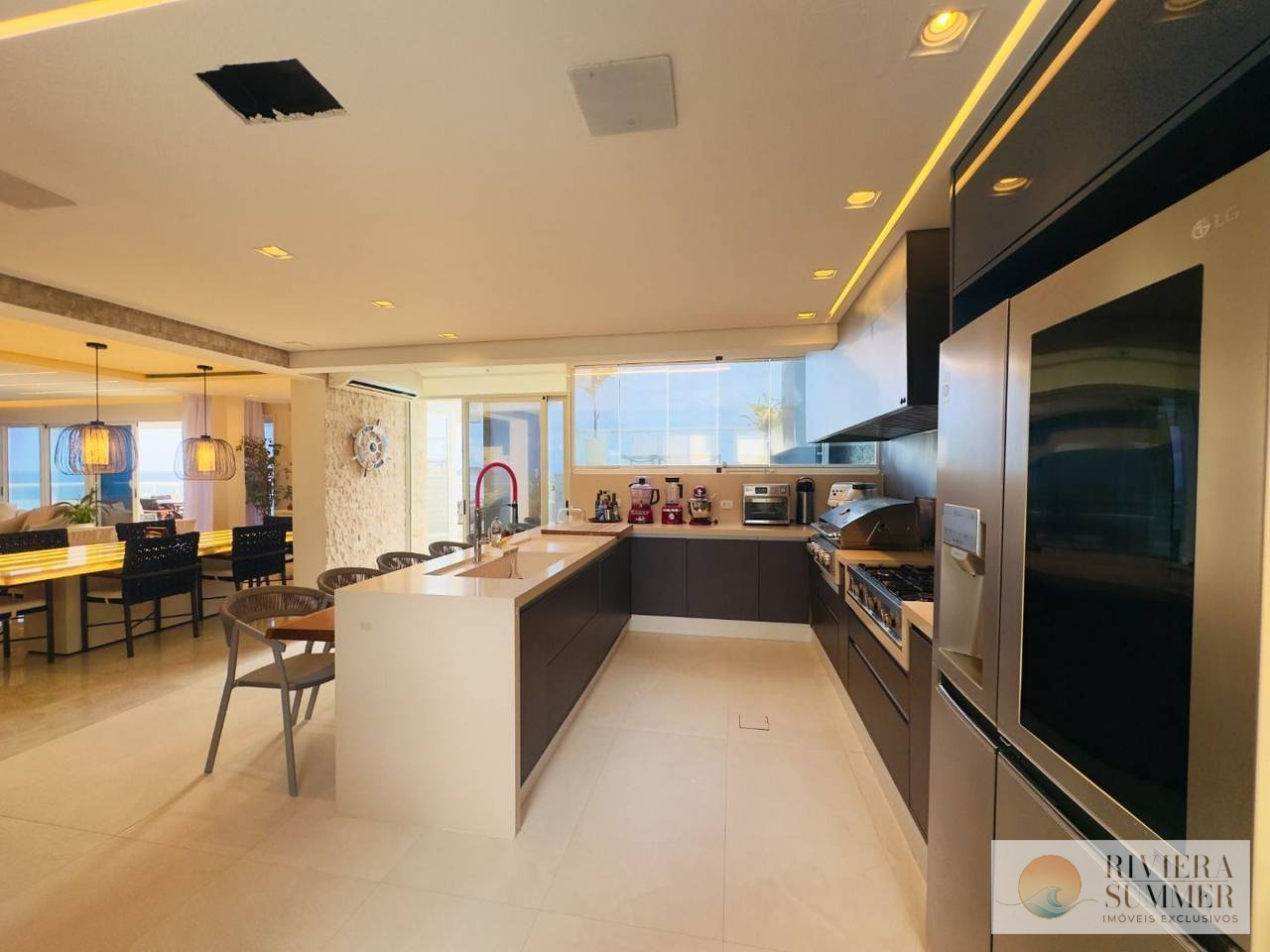Cobertura com 7 dormitórios à venda, 537 m² por R$ 35.000.000,00 – Riviera Módulo 2 – Bertioga/SP