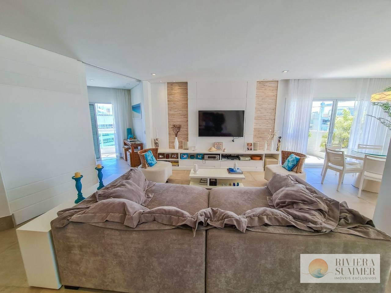 Cobertura com 4 dormitórios à venda, 290 m² por R$ 7.200.000,00 – Riviera Módulo 8 – Bertioga/SP