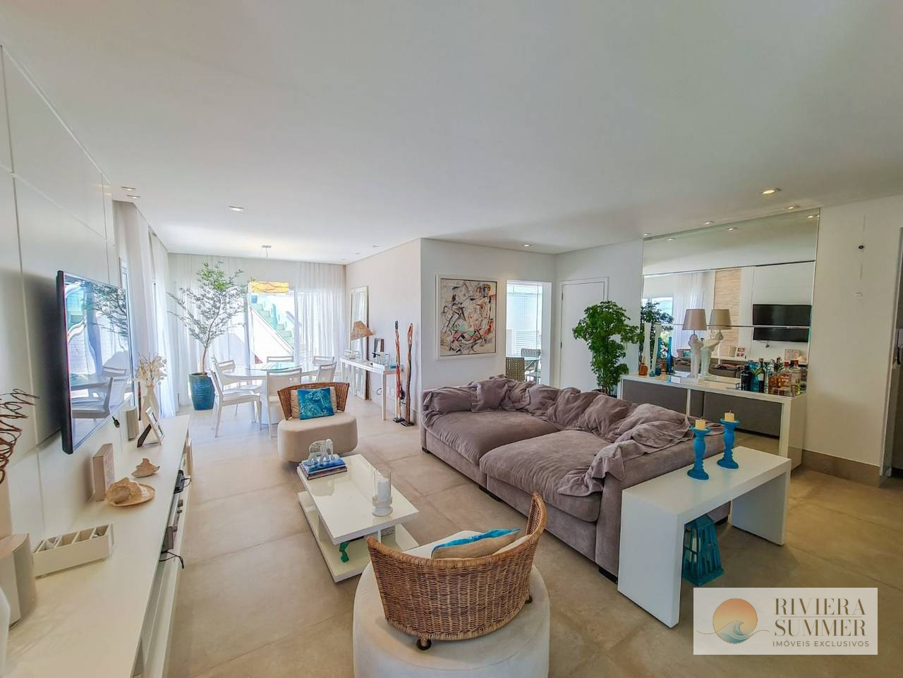 Cobertura com 4 dormitórios à venda, 290 m² por R$ 7.200.000,00 – Riviera Módulo 8 – Bertioga/SP