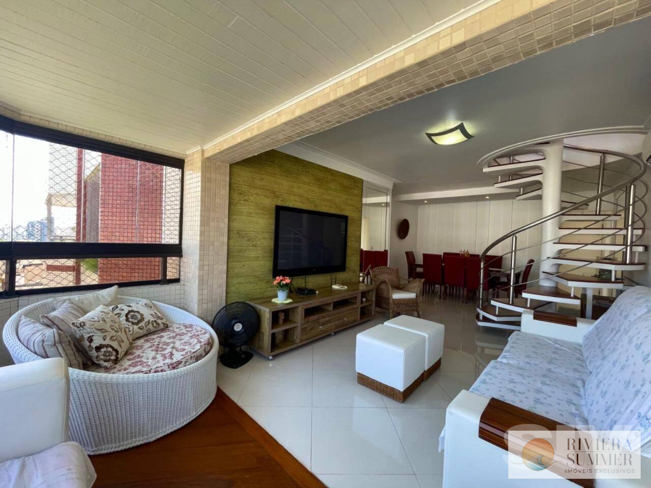 Cobertura com 5 dormitórios à venda, 243 m² por R$ 4.500.000,00 – Riviera Módulo 3 – Bertioga/SP