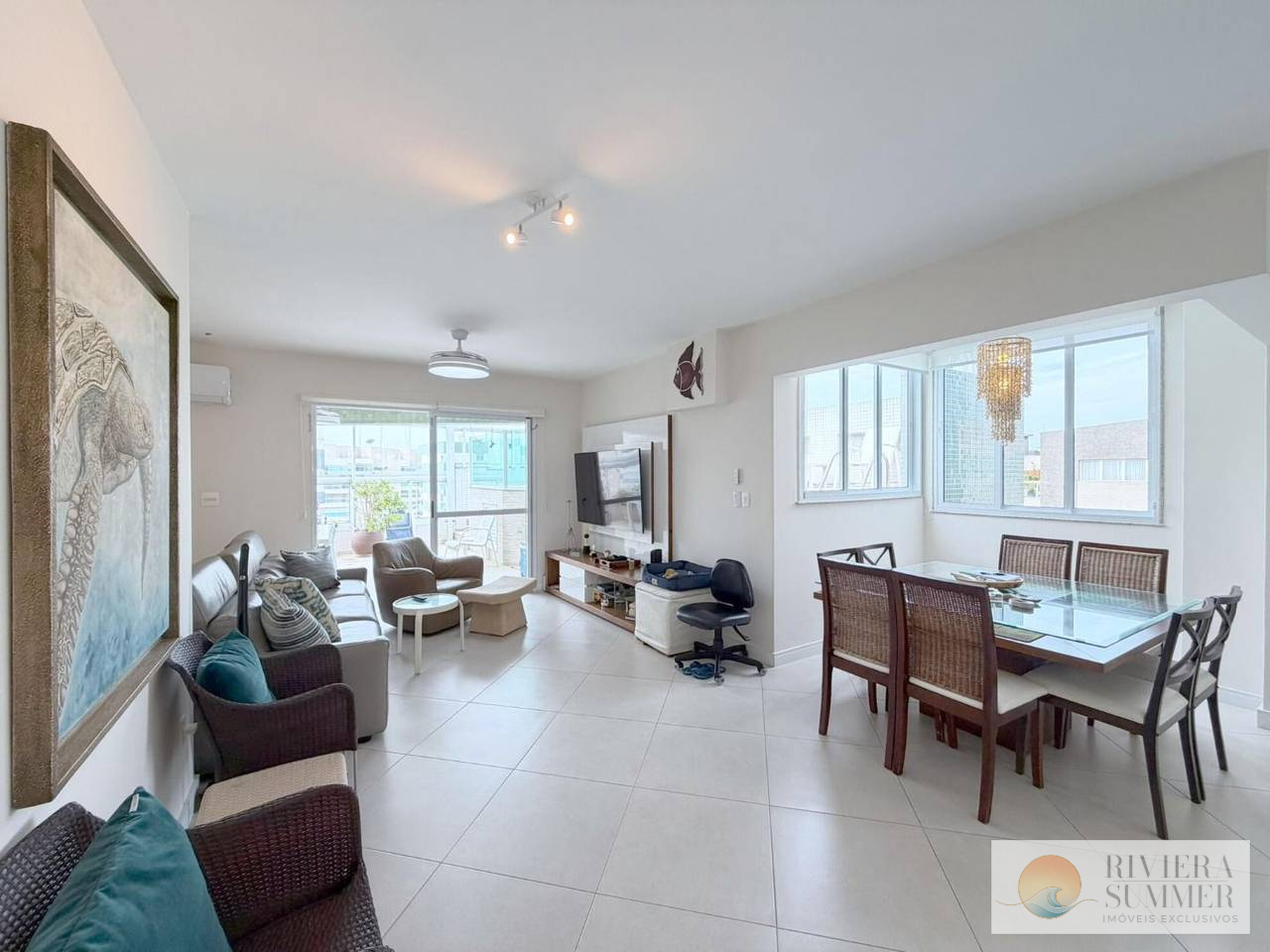 Cobertura com 3 dormitórios à venda, 186 m² por R$ 5.900.000,00 – Riviera Módulo 2 – Bertioga/SP