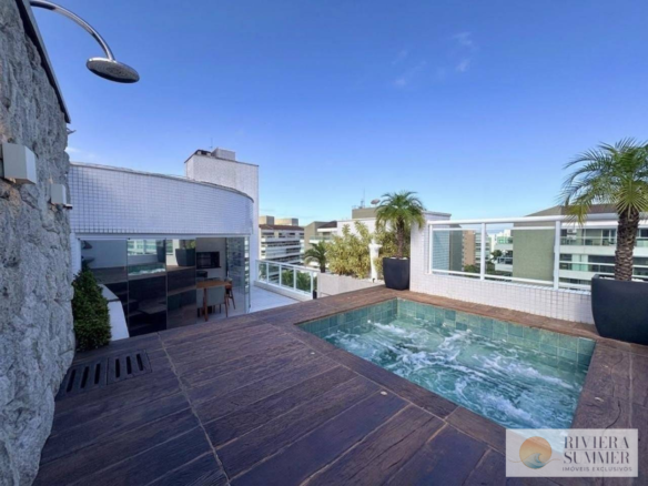 Cobertura com 4 dormitórios à venda, 239 m² por R$ 8.500.000,00 – Riviera Módulo 2 – Bertioga/SP