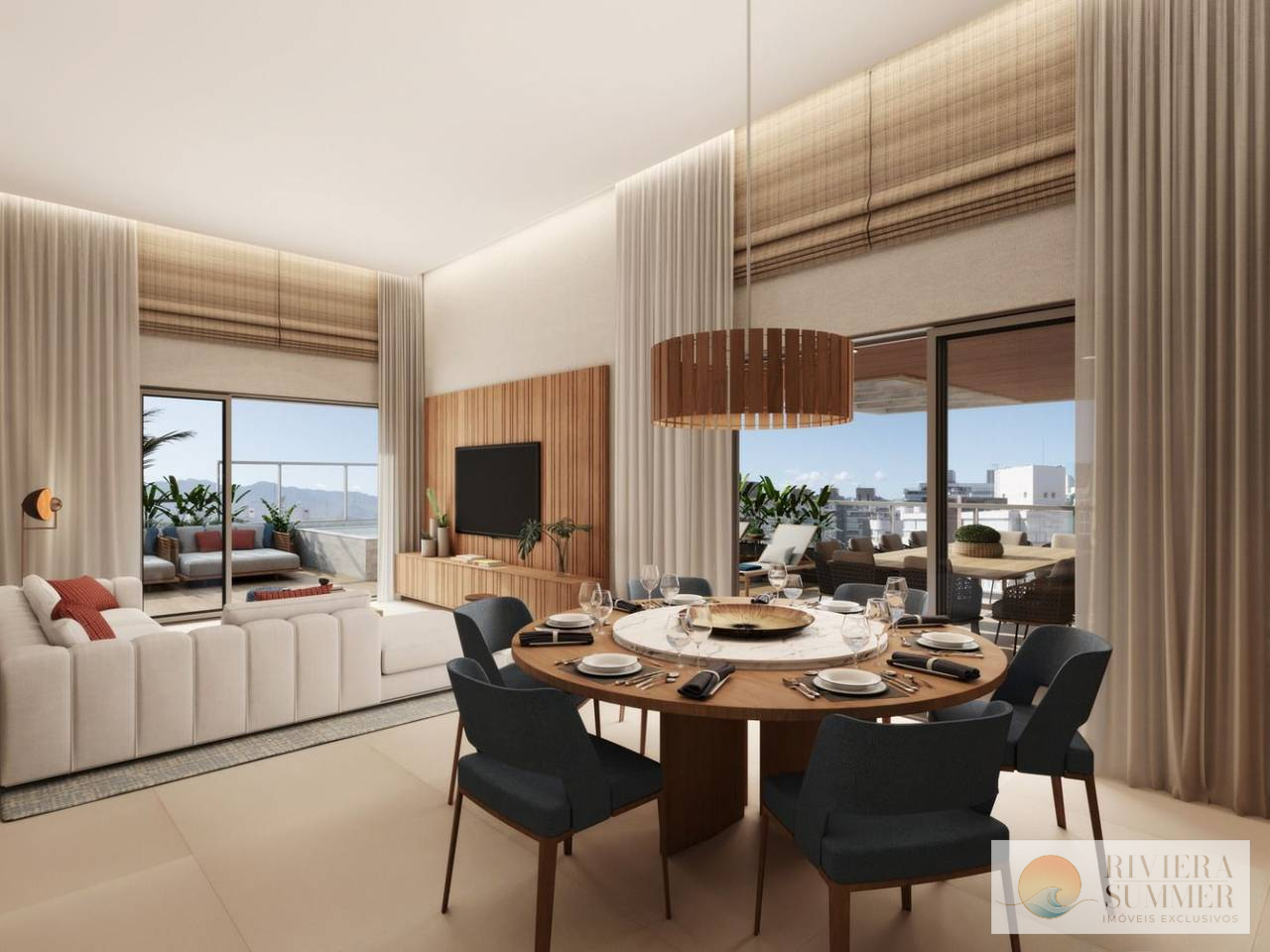 Penthouse com 4 dormitórios à venda, 255 m² por R$ 13.500.000,00 – Riviera Módulo 7 – Bertioga/SP