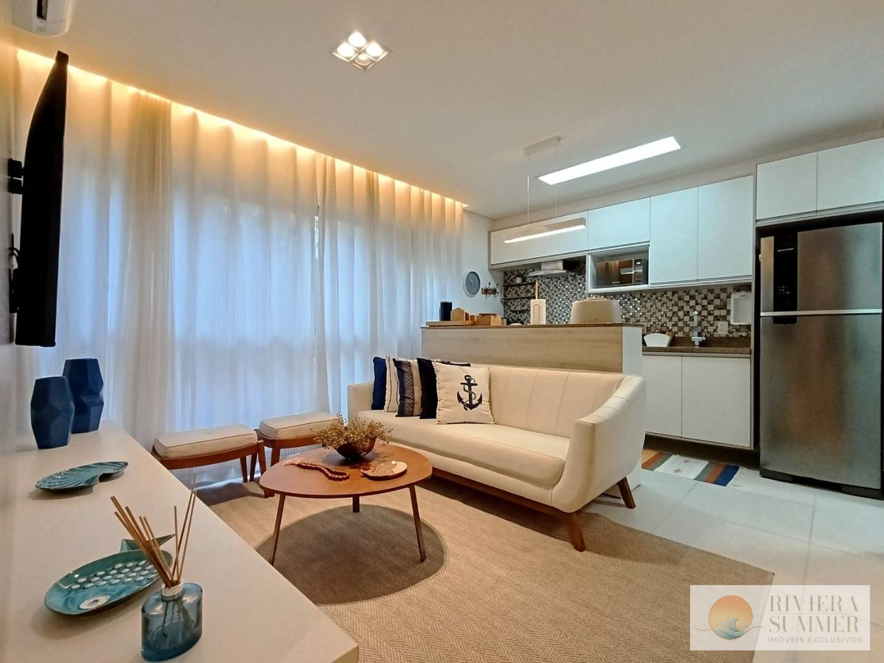 Village com 3 dormitórios à venda, 70 m² por R$ 1.650.000,00 – Riviera Módulo 24 – Bertioga/SP