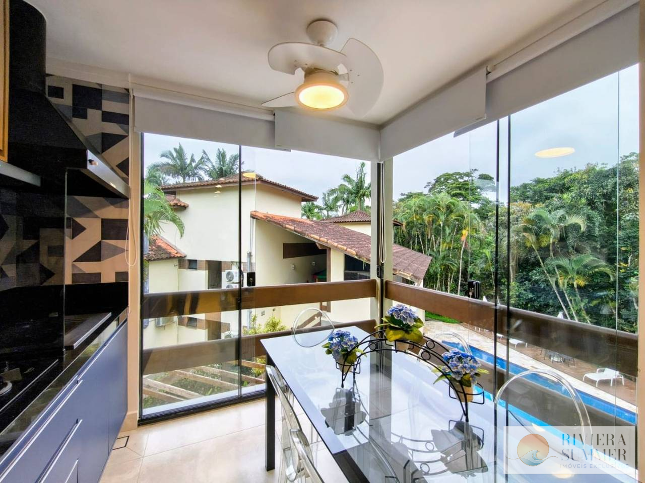 Village com 2 dormitórios à venda, 57 m² por R$ 1.000.000,00 – Riviera Módulo 26 – Bertioga/SP