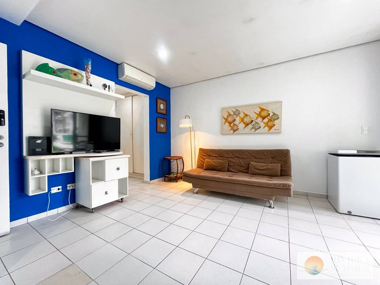 Village com 1 dormitório à venda, 54 m² por R$ 850.000,00 – Riviera Módulo 30 – Bertioga/SP