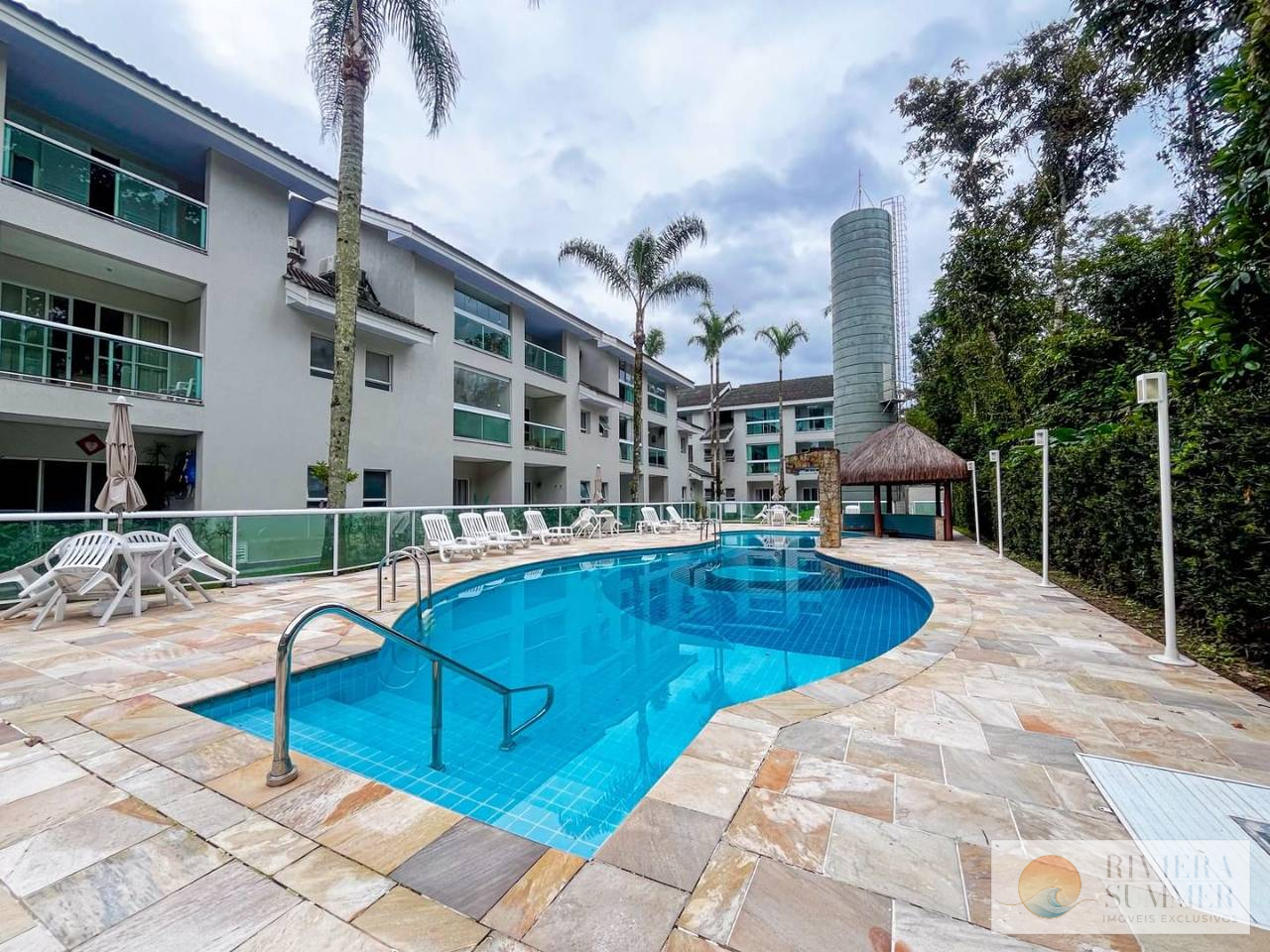Village com 1 dormitório à venda, 54 m² por R$ 850.000,00 – Riviera Módulo 30 – Bertioga/SP