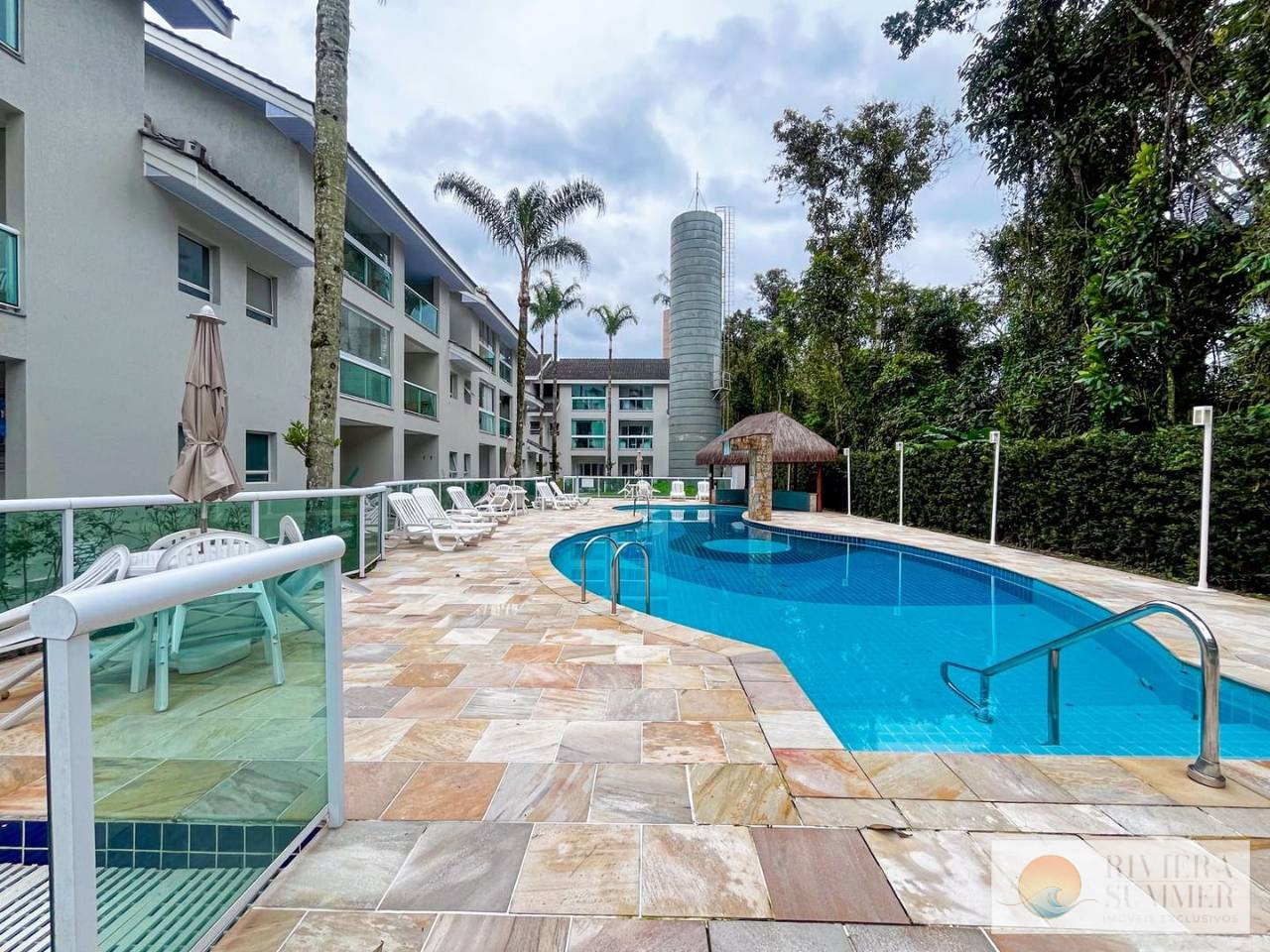 Village com 1 dormitório à venda, 54 m² por R$ 850.000,00 – Riviera Módulo 30 – Bertioga/SP